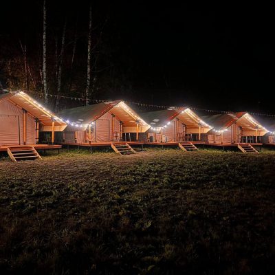 Глэмпинг палатка  5х5,5м